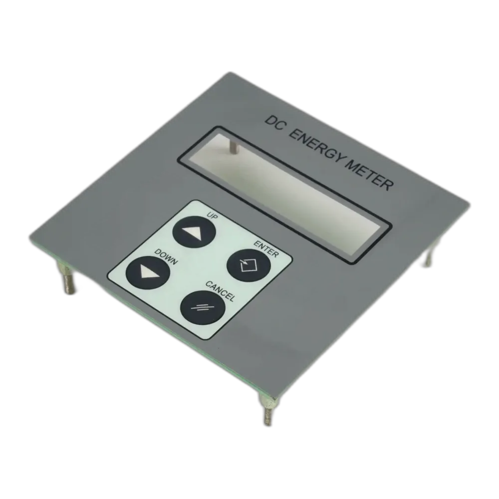 Instrumentation membrane switch application