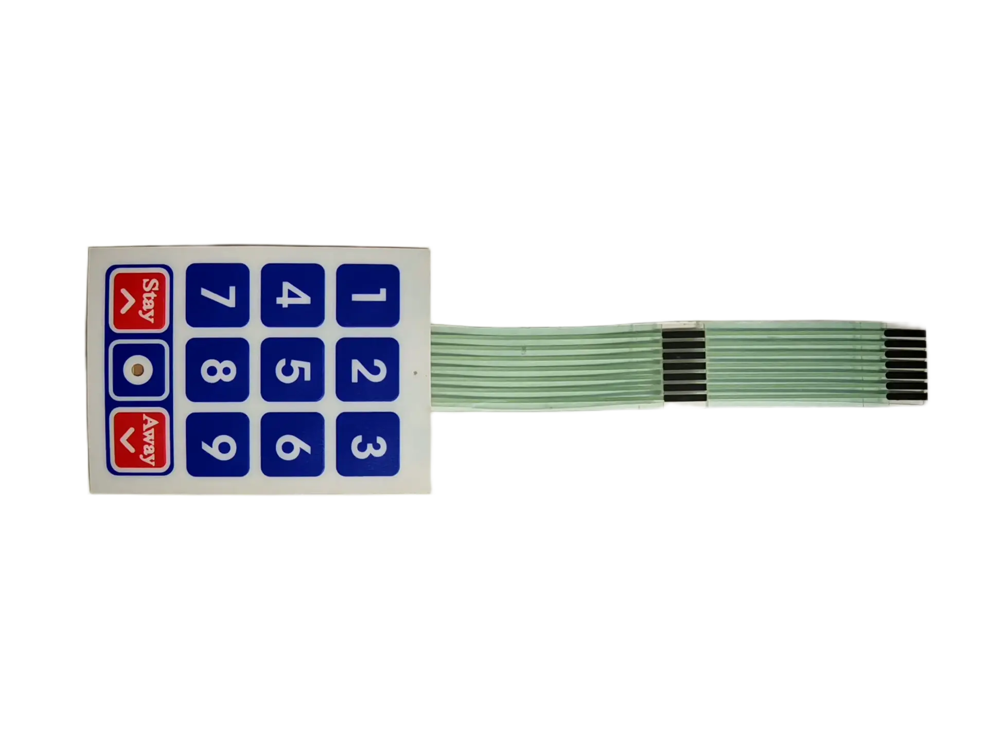 Custom membrane keypad